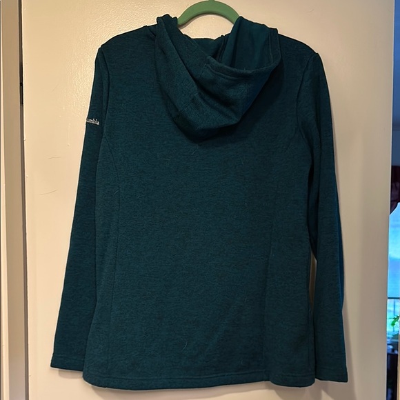 Columbia Blue Sweatshirt Henley Style - Picture 3 of 3